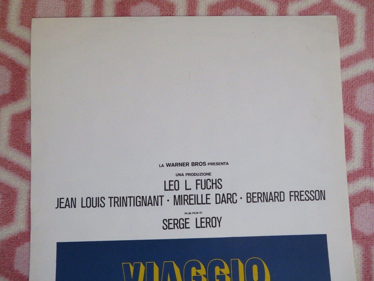 VIAGGIO DI PAURA/ The Passengers ITALIAN LOCANDINA (27.5"x13") POSTER 1977 Movie posters