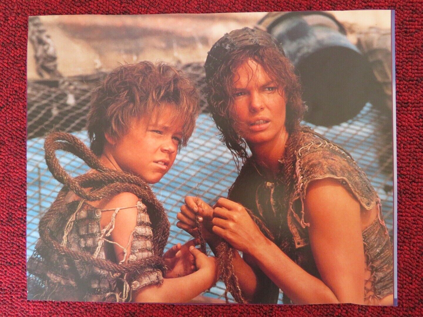 WATERWORLD - B LOBBY CARD DENNIS HOPPER KEVIN COSTNER 1995 Rendezvous Cinema Movie posters