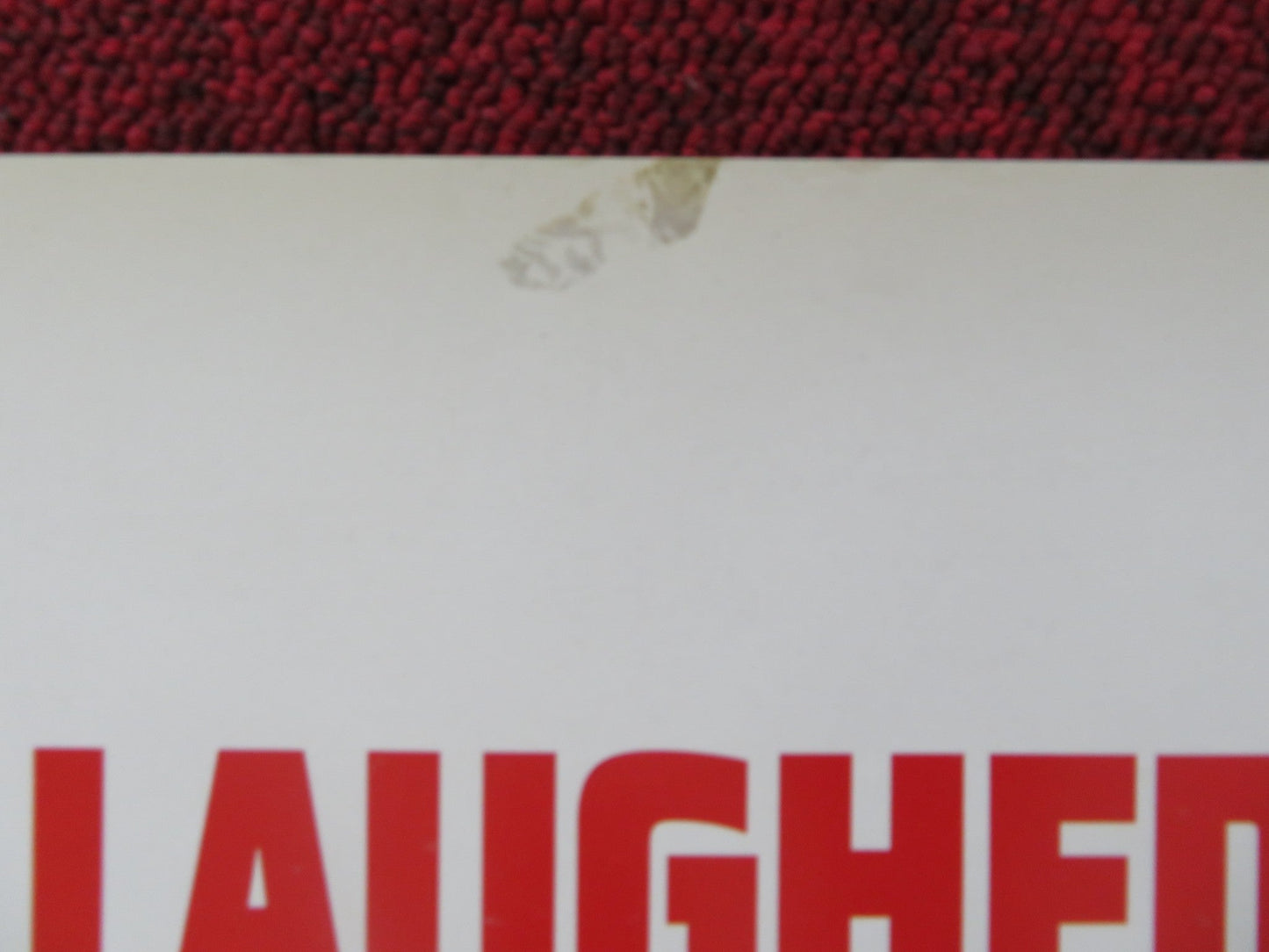 WELCOME TO COLLINWOOD UK QUAD ROLLED POSTER GEORGE CLOONEY SAM ROCKWELL 2002 Rendezvous Cinema Movie posters