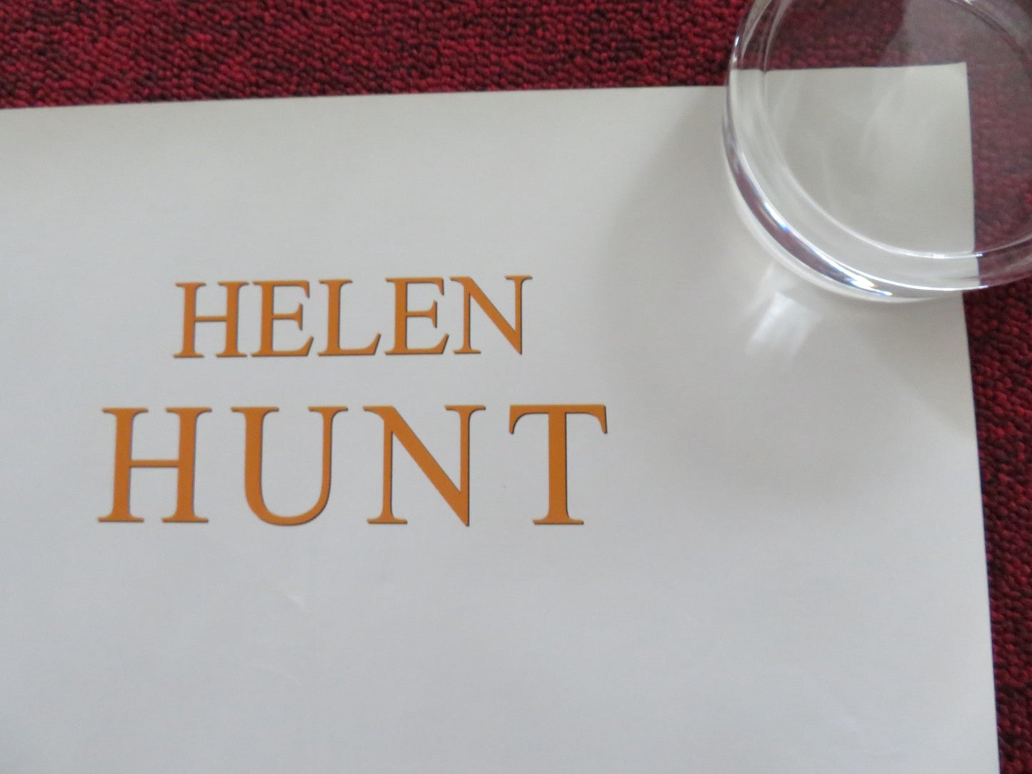 WHAT WOMEN WANT UK QUAD (30"x 40") ROLLED POSTER MEL GIBSON HELEN HUNT 2000 Rendezvous Cinema Movie posters