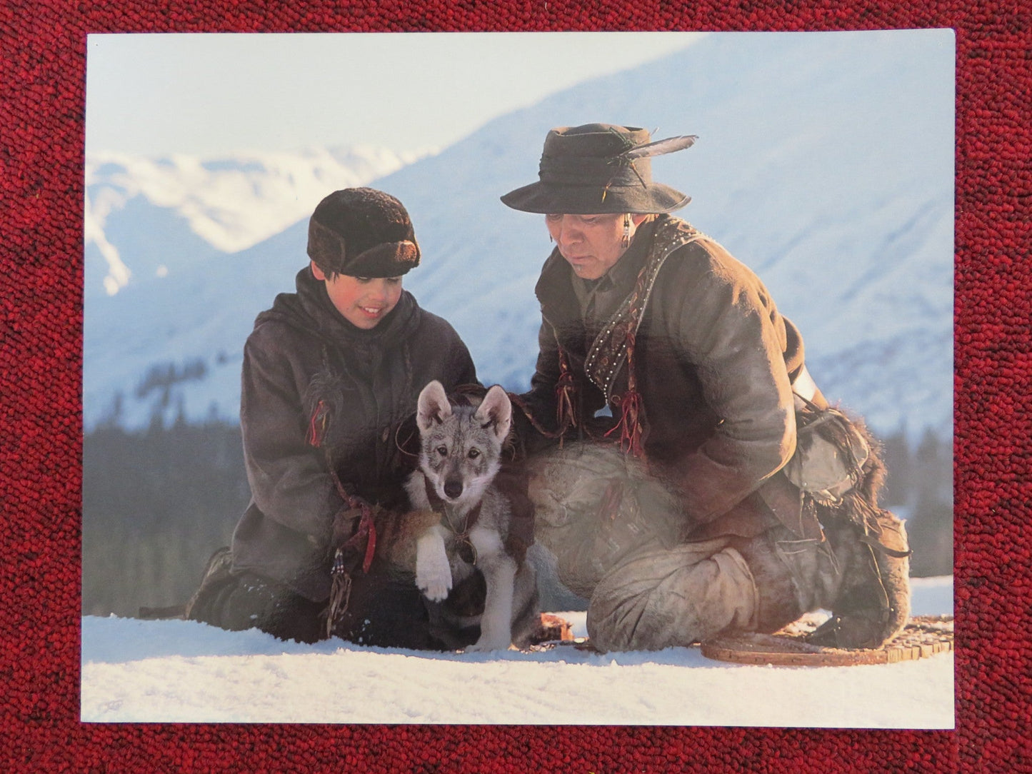 WHITE FANG - B LOBBY CARD ETHAN HAWKE KLAUS BRANDAUER 1991 Rendezvous Cinema Movie posters