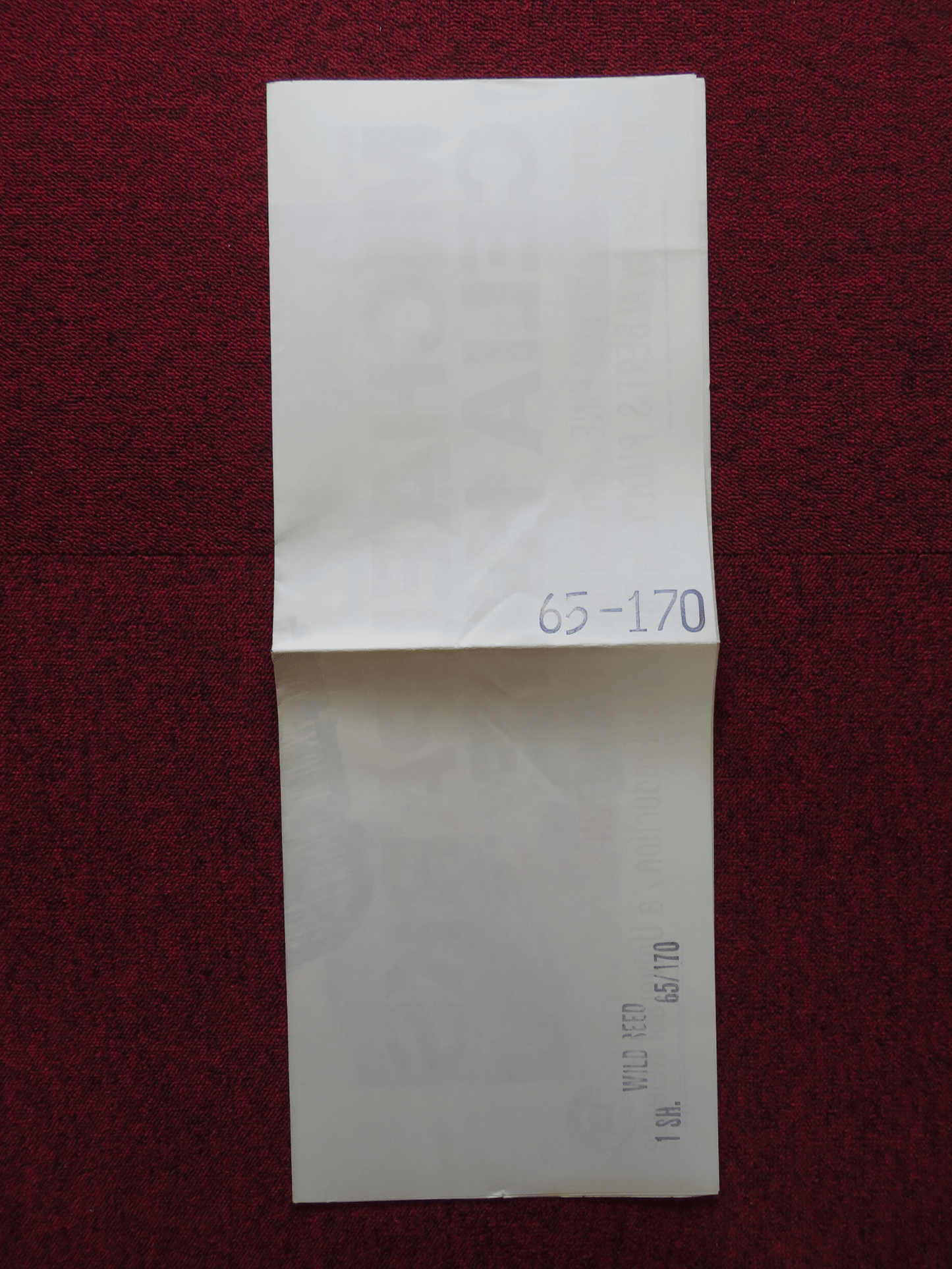 WILD SEED FOLDED US ONE SHEET POSTER MICHAEL PARKS CELIA KAYE 1965 Rendezvous Cinema Movie posters