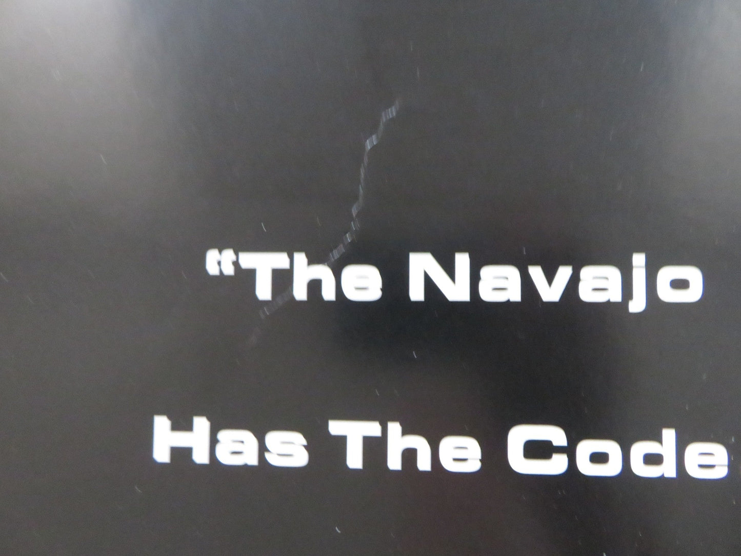 WINDTALKERS UK QUAD (30"x 40") ROLLED POSTER NICOLAS CAGE ADAM BEACH 2002 Rendezvous Cinema Movie posters