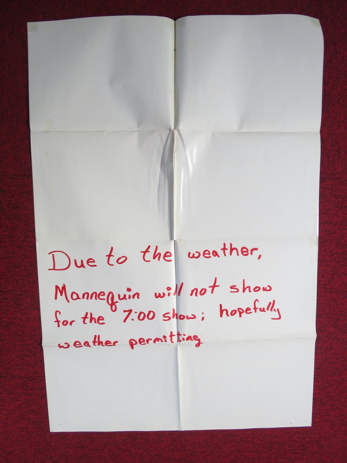 WISDOM FOLDED US ONE SHEET POSTER EMILIO ESTEVEZ DEMI MOORE 1986 Rendezvous Cinema Movie posters