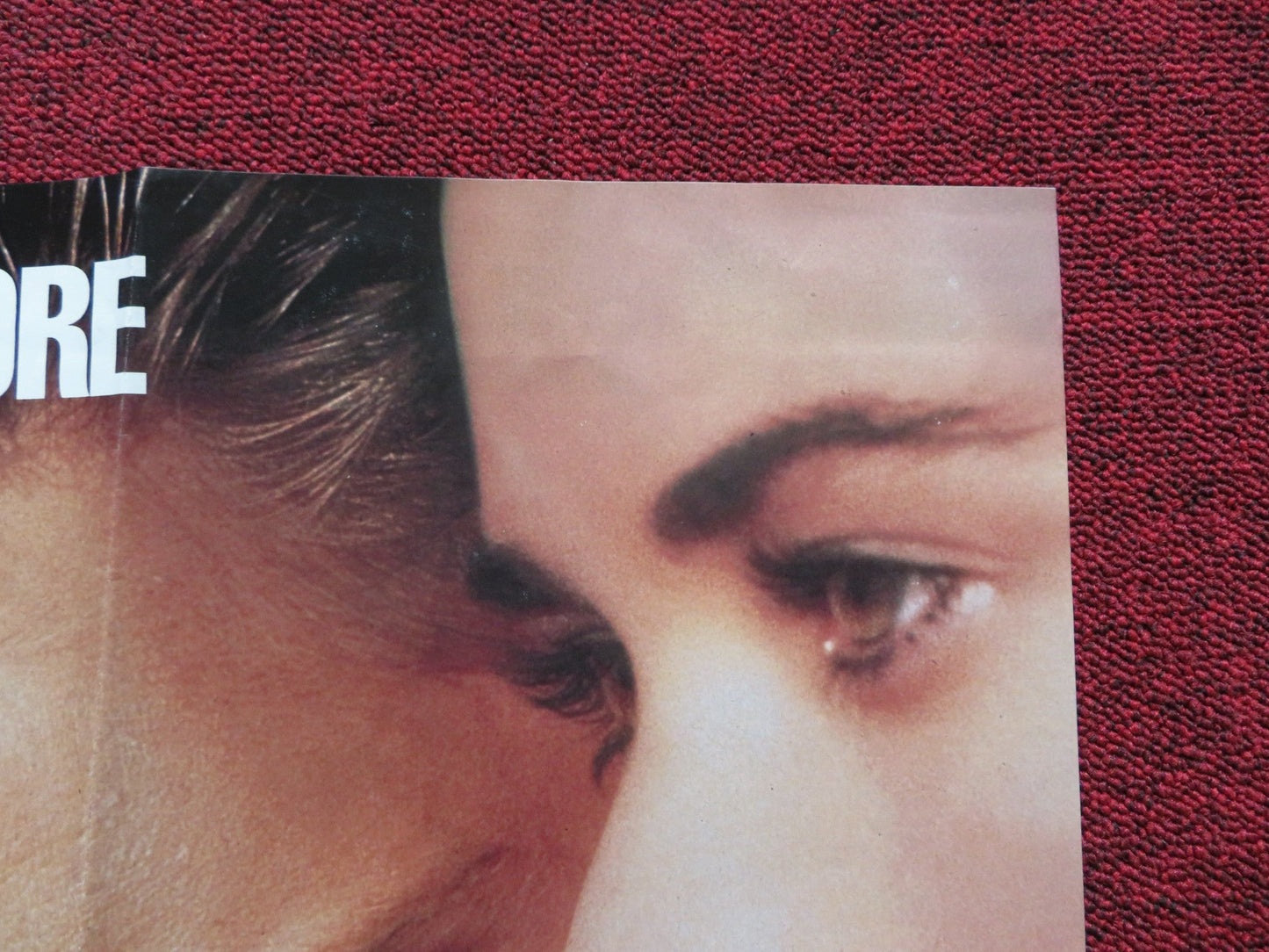 WISDOM FOLDED US VHS ONE SHEET POSTER EMILIO ESTEVEZ DEMI MOORE 1986 Rendezvous Cinema Movie posters