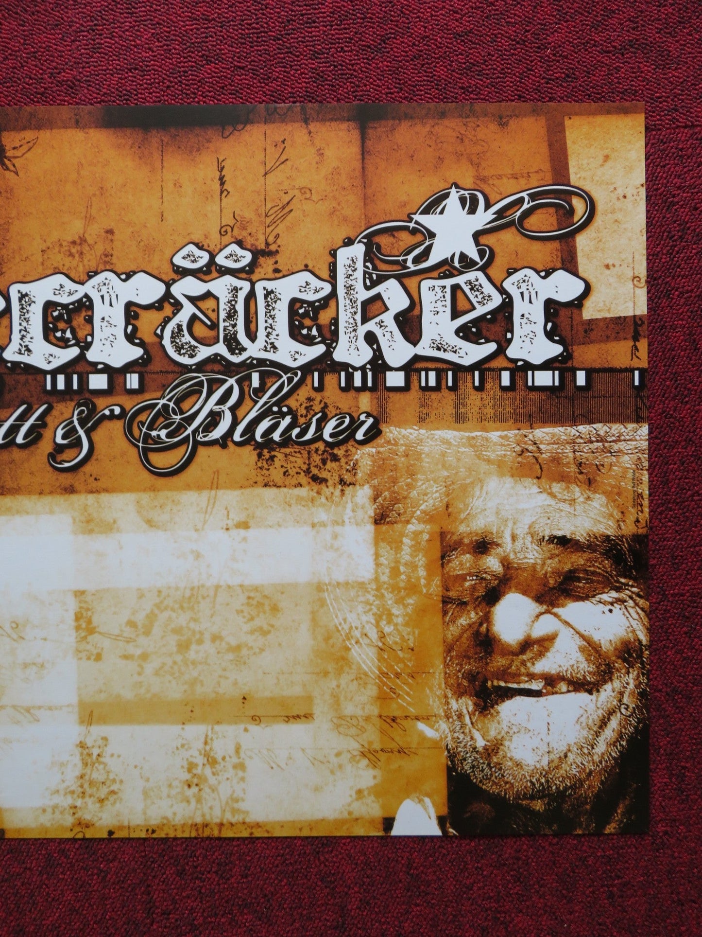 WISECRACKER GERMAN MUSIC PROMO POSTER ALBUM POSTER 2003 Rendezvous Cinema Movie posters