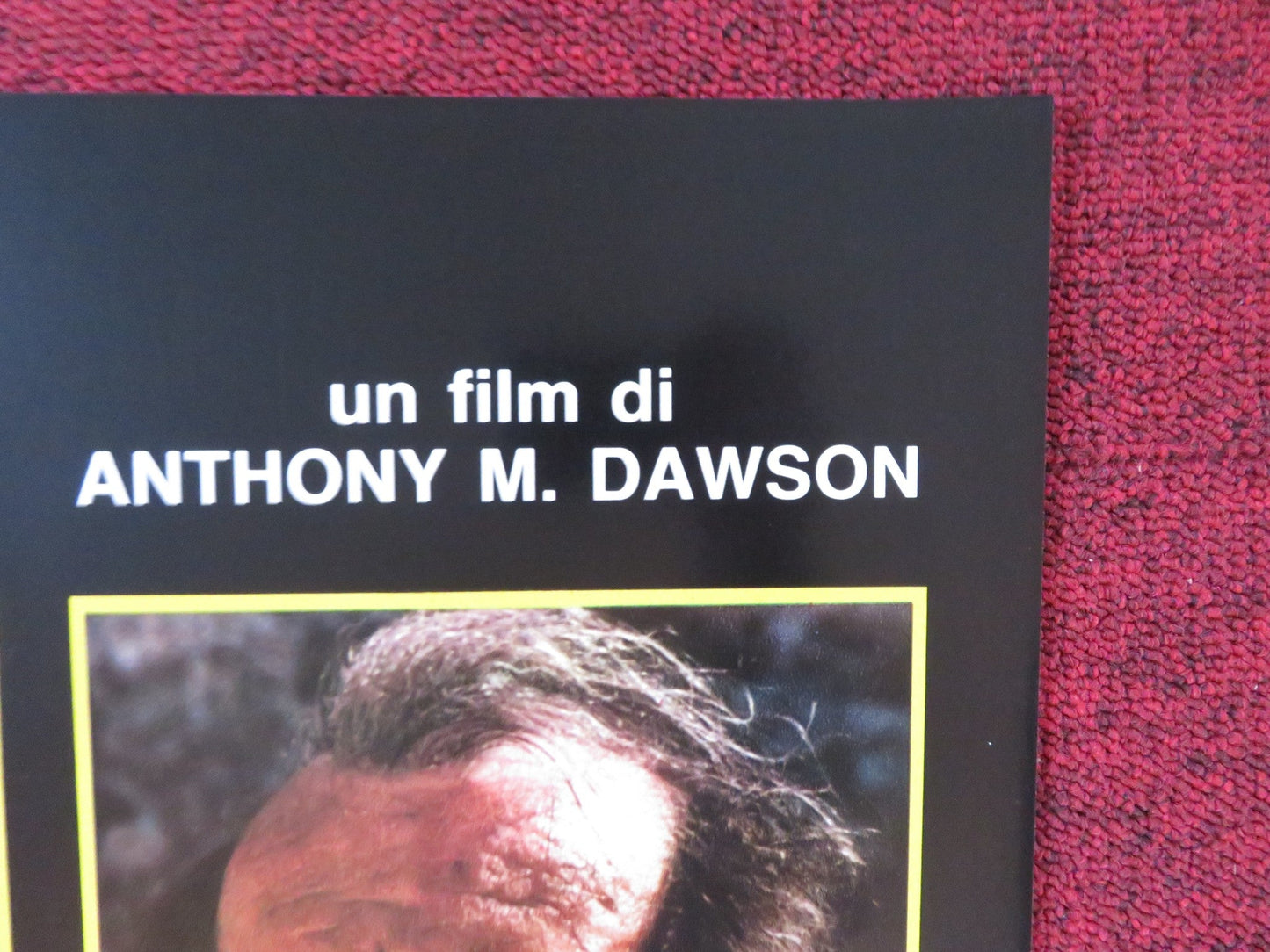 YOR: THE HUNTER FROM THE FUTURE - F ITALIAN FOTOBUSTA POSTER REB BROWN 1983 Rendezvous Cinema Movie posters