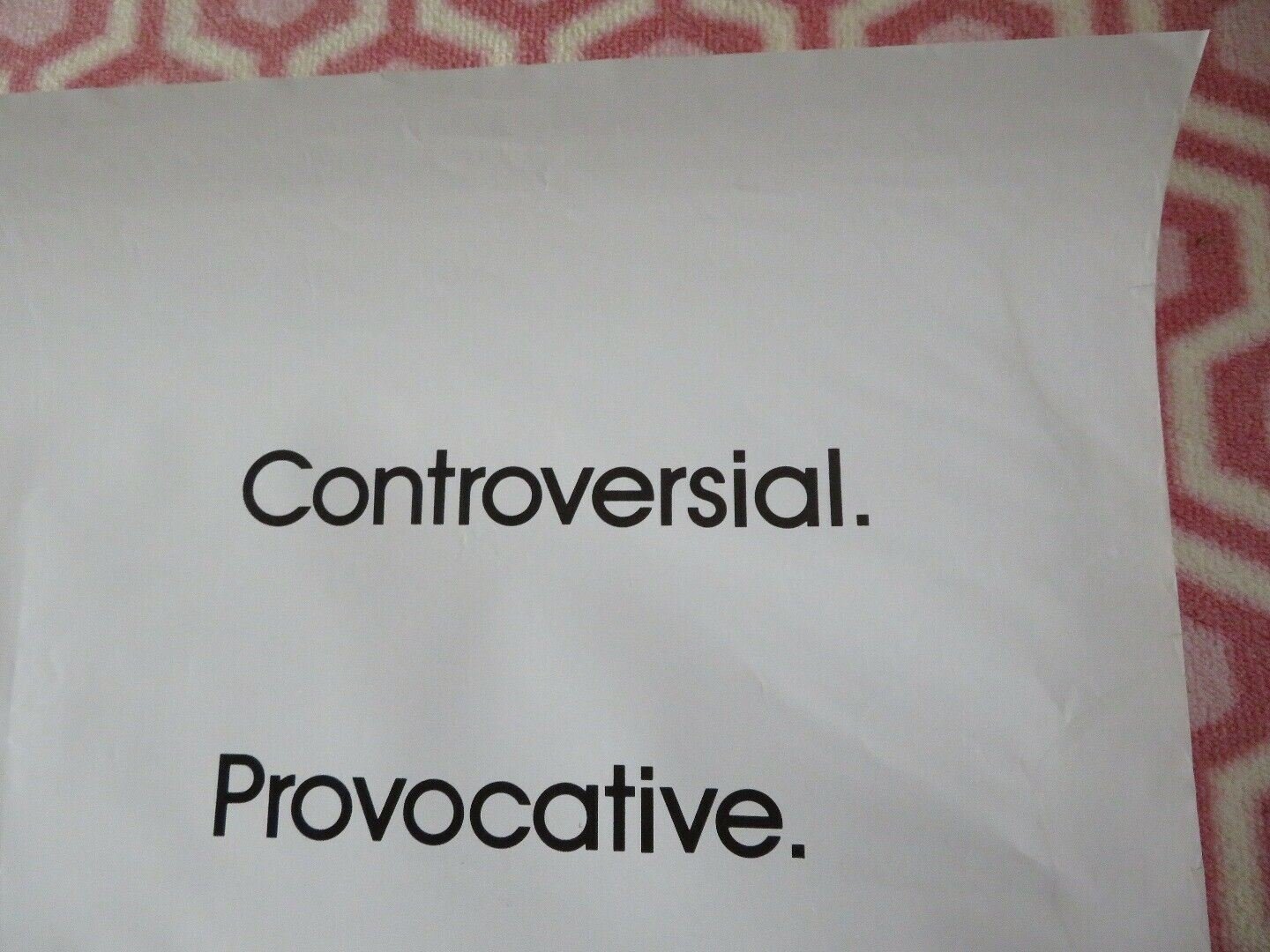 YOU TALKIN' TO ME? ONE SHEET ROLLED POSTER JIM YOUNGS 1987 Movie posters