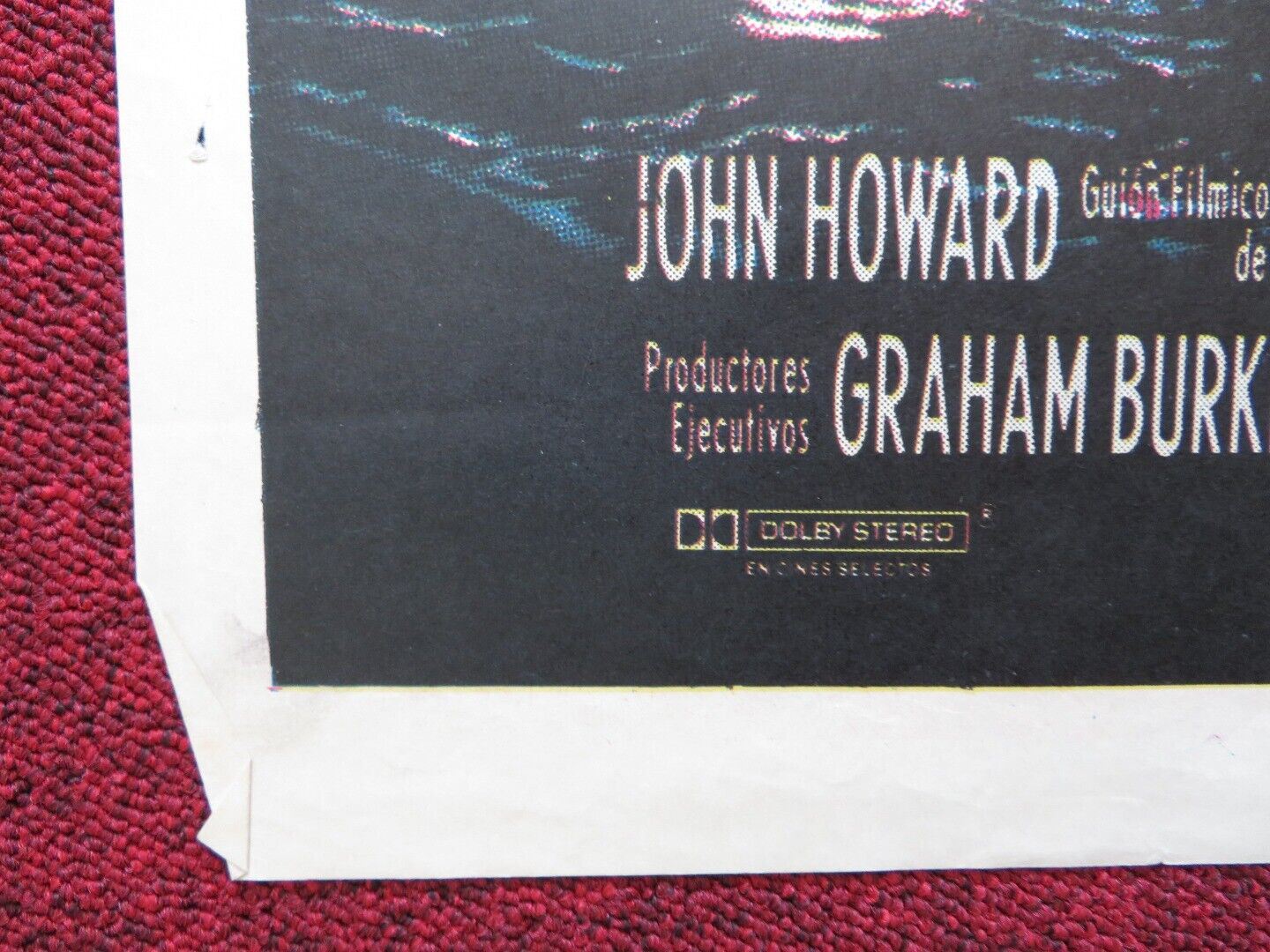 YOUNG EINSTEIN FOLDED ARGENTINA POSTER YAHOO SERIOUS ODILE LE CLEZIO 1988 - Rendezvous Cinema