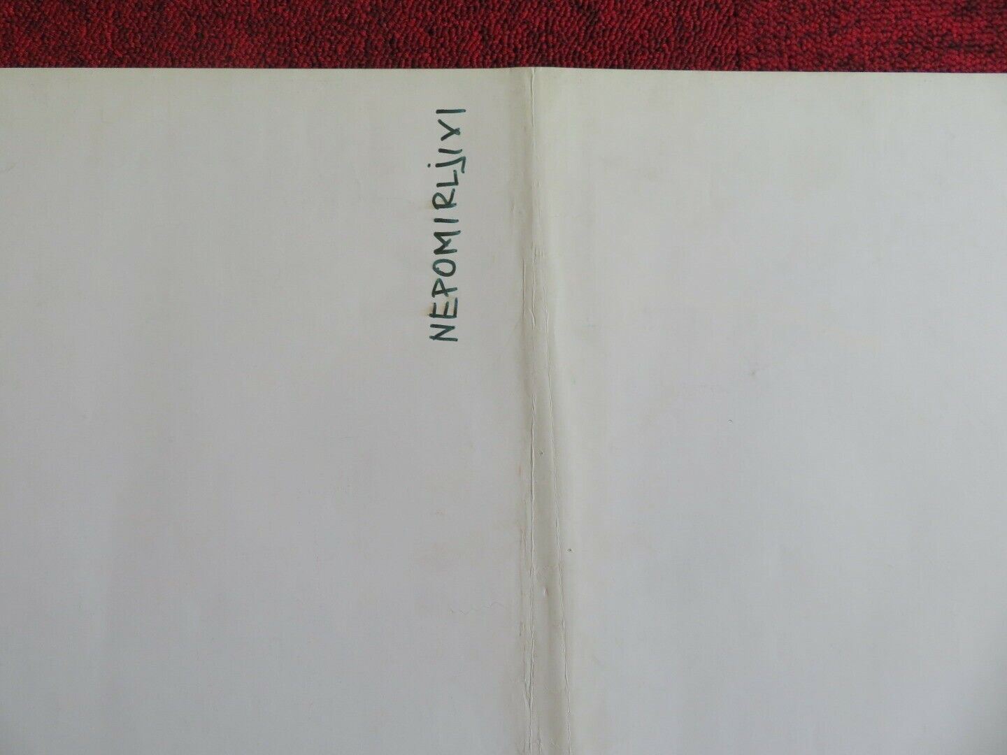 ZEPOMIRLJIVL / Unforgiven YUGOSLAVIAN (17.5"x 24.5") POSTER CLINT EASTWOOD 1992 Movie posters