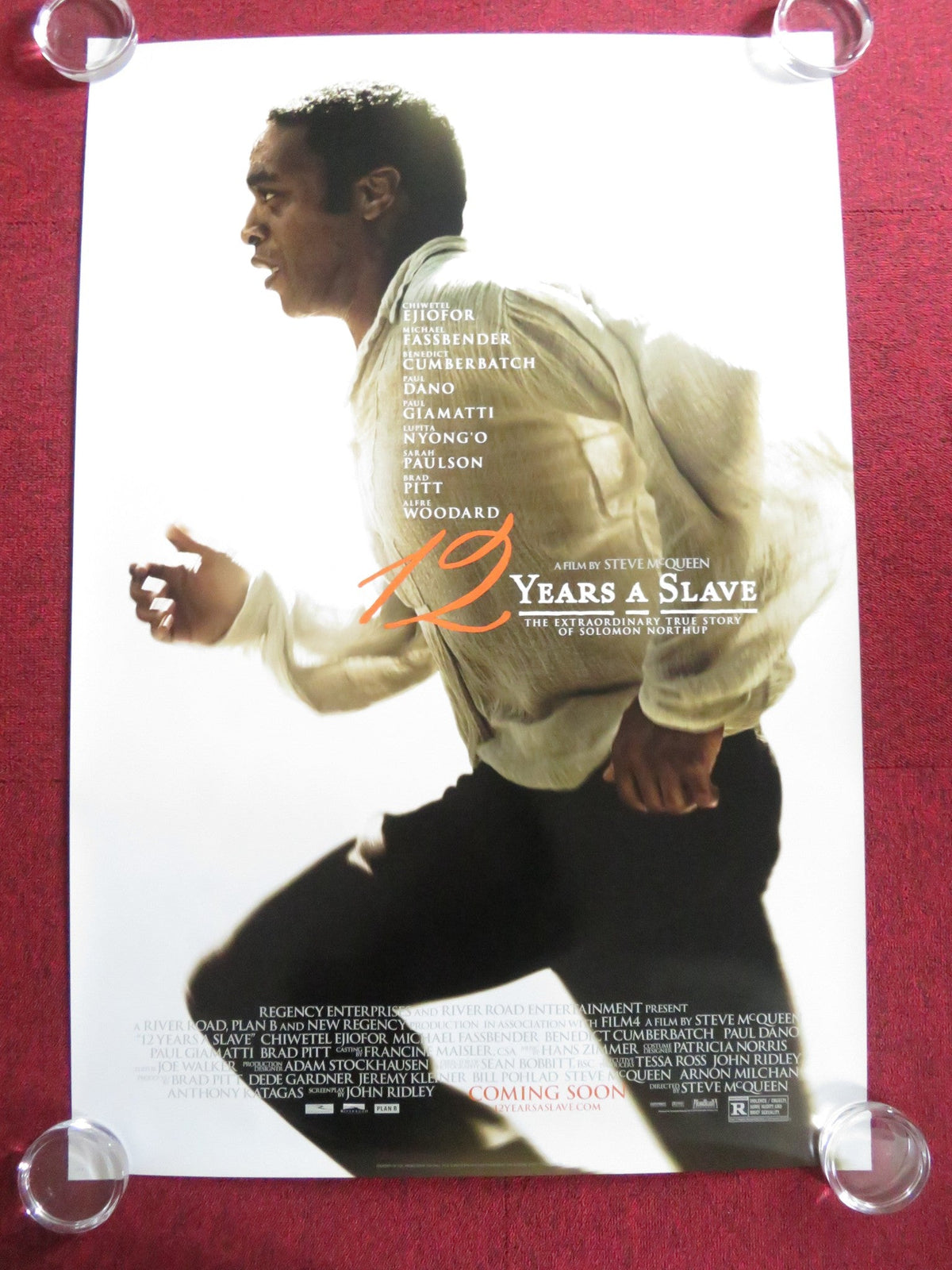 Steve McQueen film poster: 12 Years a Slave