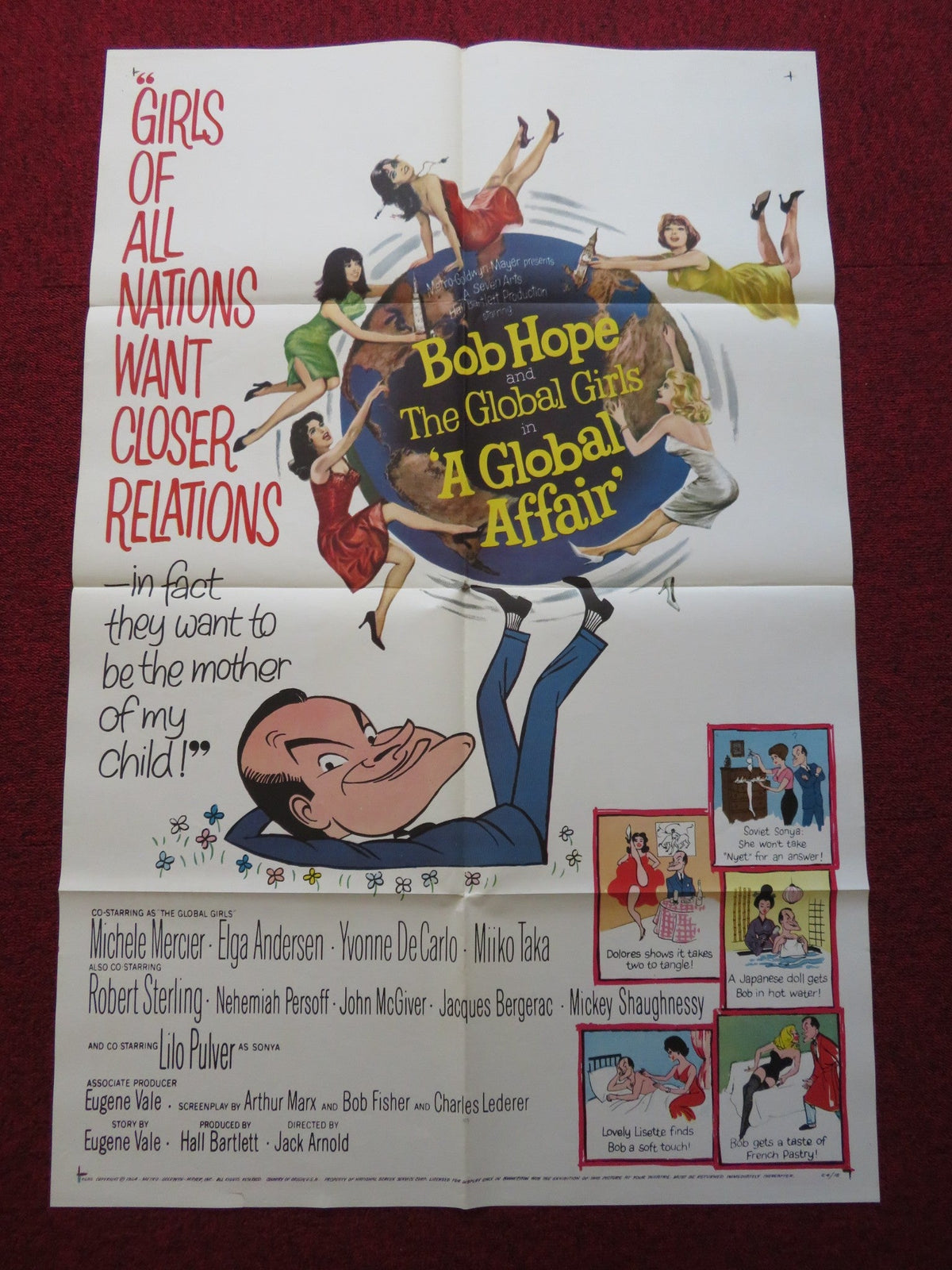 Jack Arnold film poster: A Global Affair