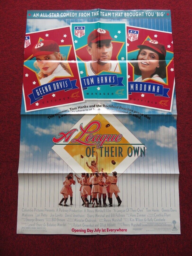 Penny Marshall film poster: A League of Their Own
