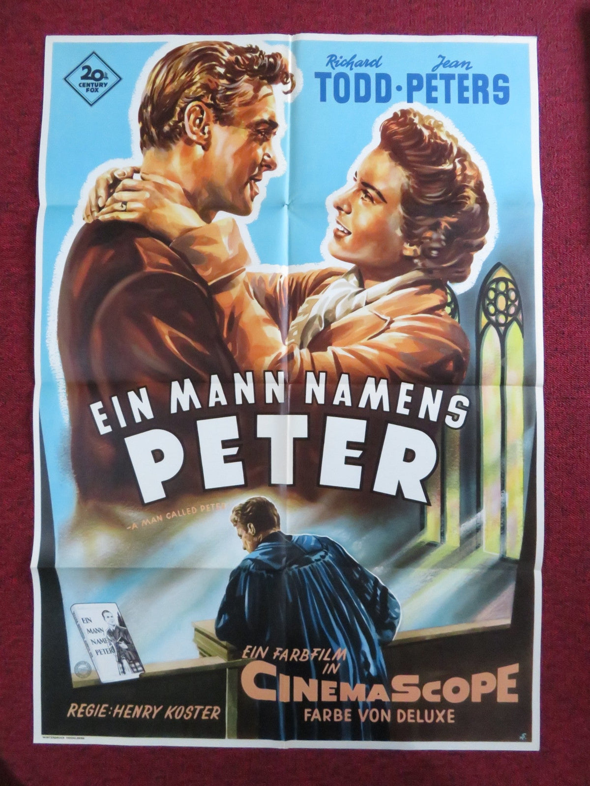 Henry Koster film poster: A Man Called Peter