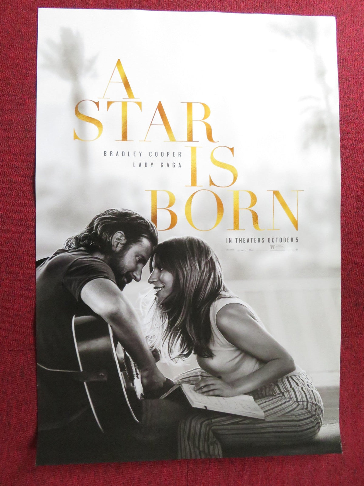 Bradley Cooper film poster: A Star Is Born