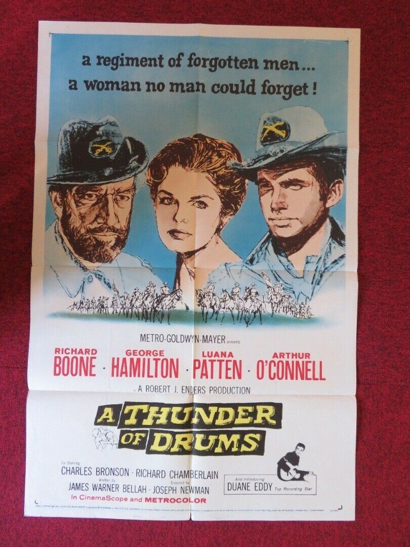 Joseph M. Newman film poster: A Thunder of Drums