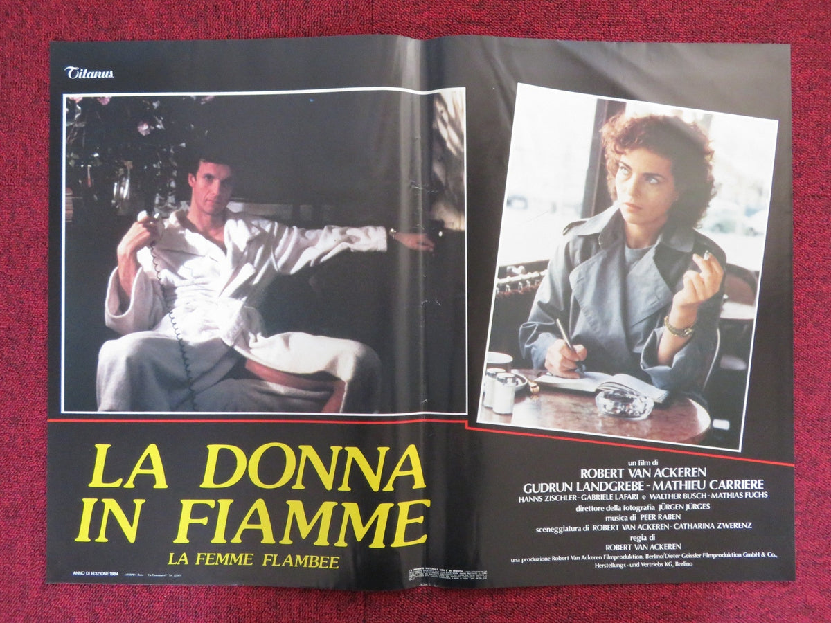 Robert van Ackeren film poster: A Woman in Flames