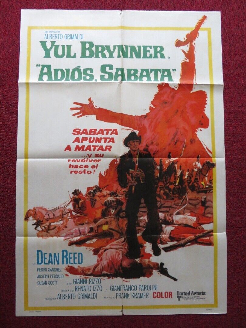 Gianfranco Parolini film poster: Adiós, Sabata