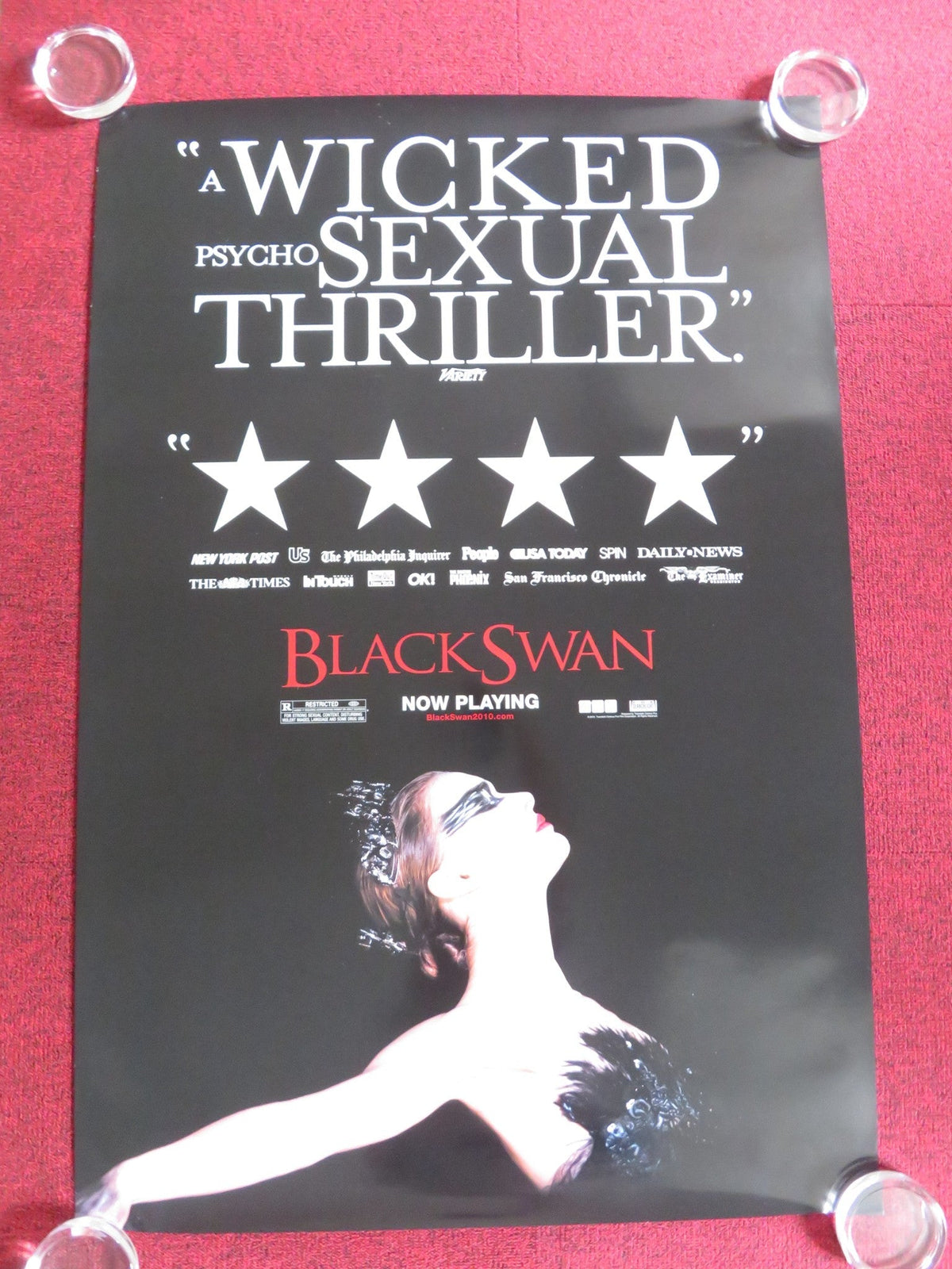 Darren Aronofsky film poster: Black Swan