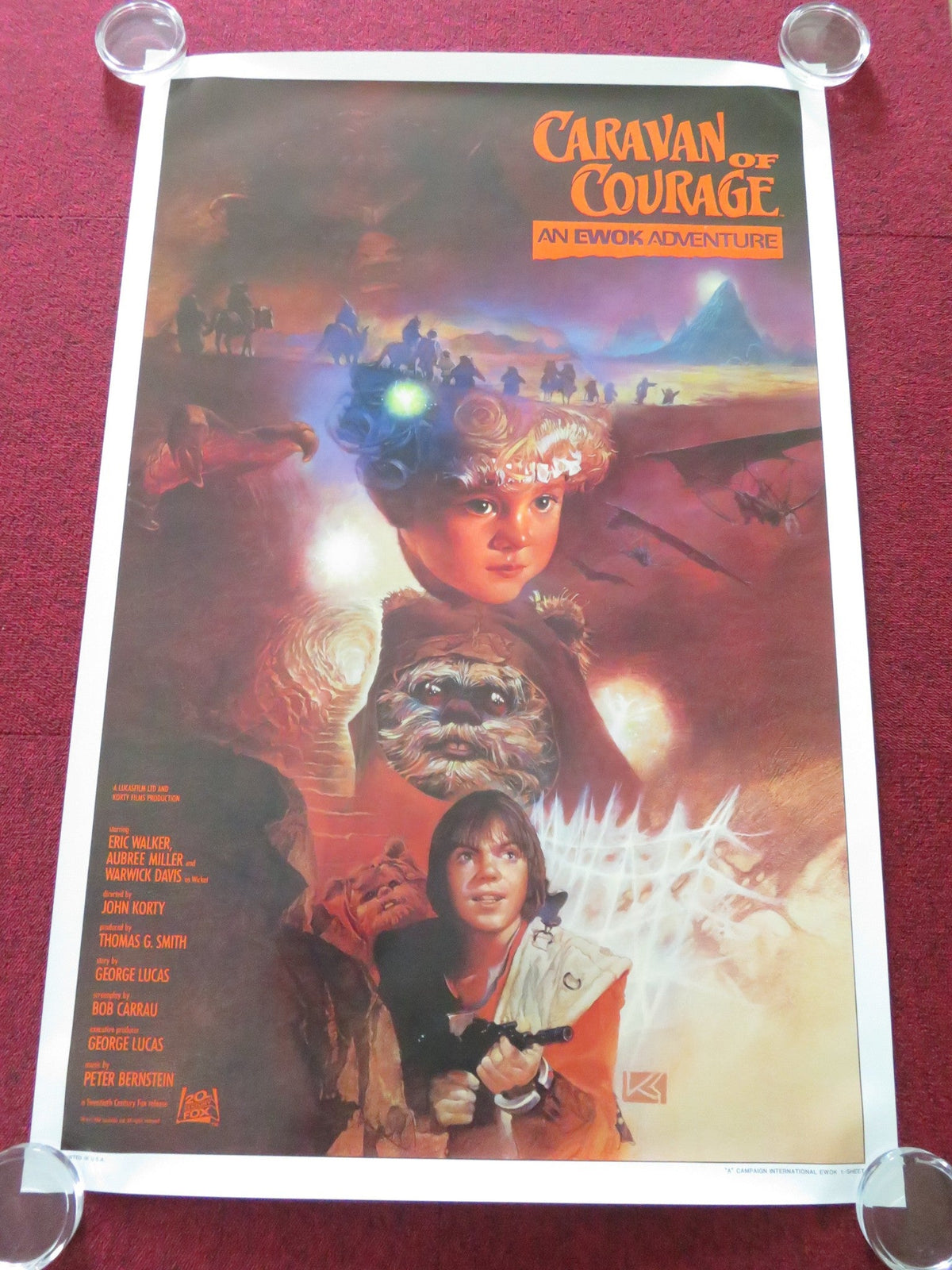 John Korty film poster: The Ewok Adventure