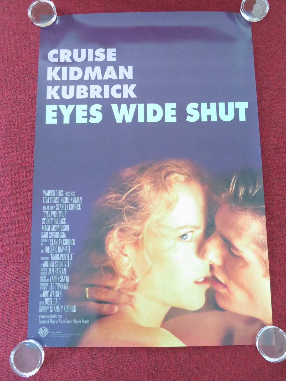 Stanley Kubrick film poster: Eyes Wide Shut