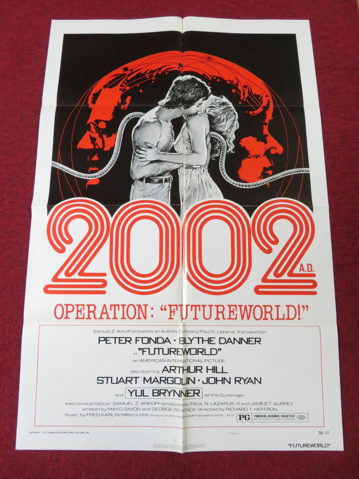 Richard T. Heffron film poster: Futureworld