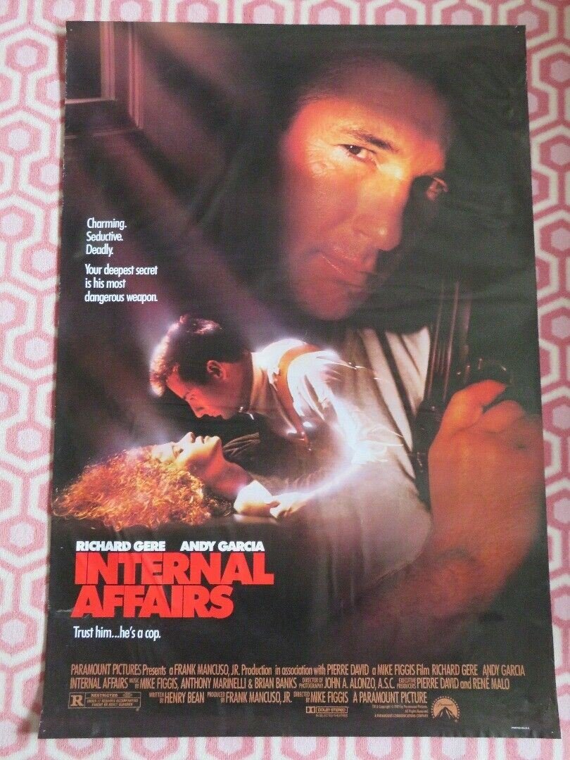 Mike Figgis film poster: Internal Affairs