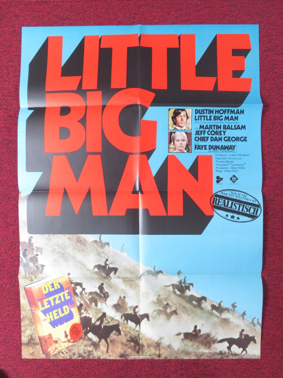 Arthur Penn film poster: Little Big Man