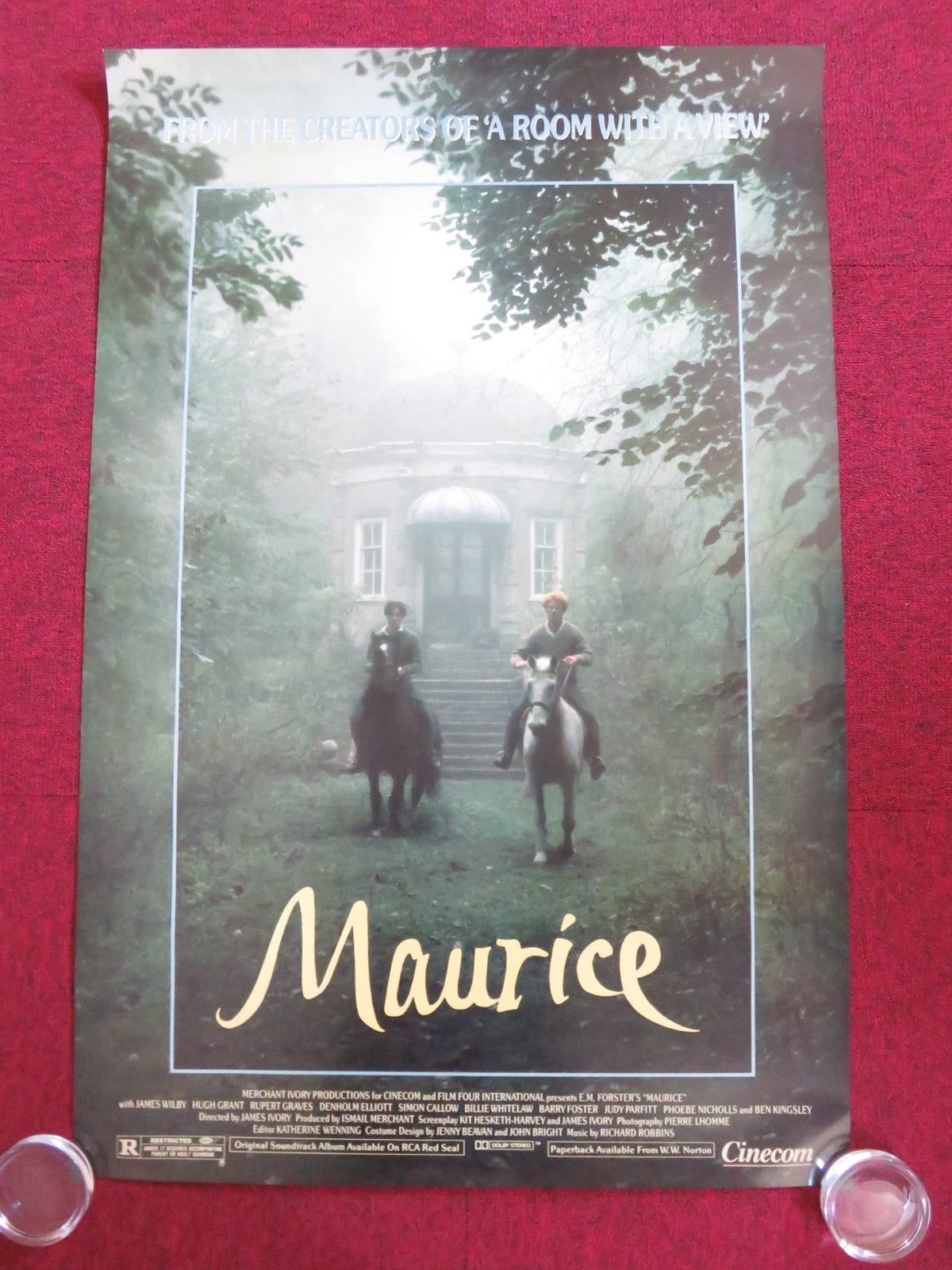 James Ivory film poster: Maurice