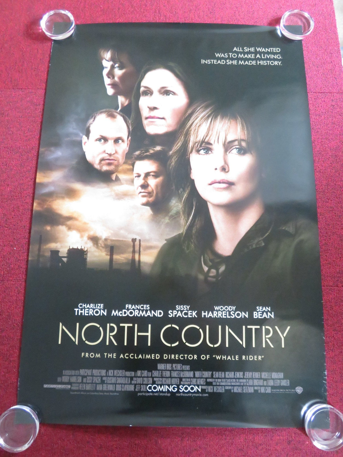 Niki Caro film poster: North Country