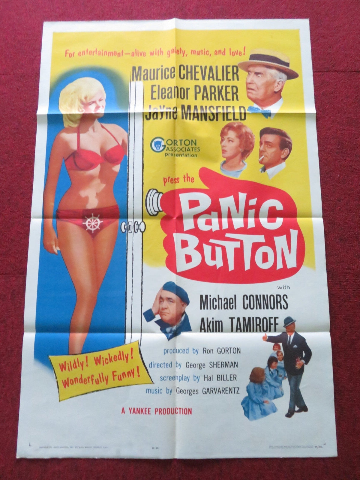 Giuliano Carnimeo film poster: Panic Button