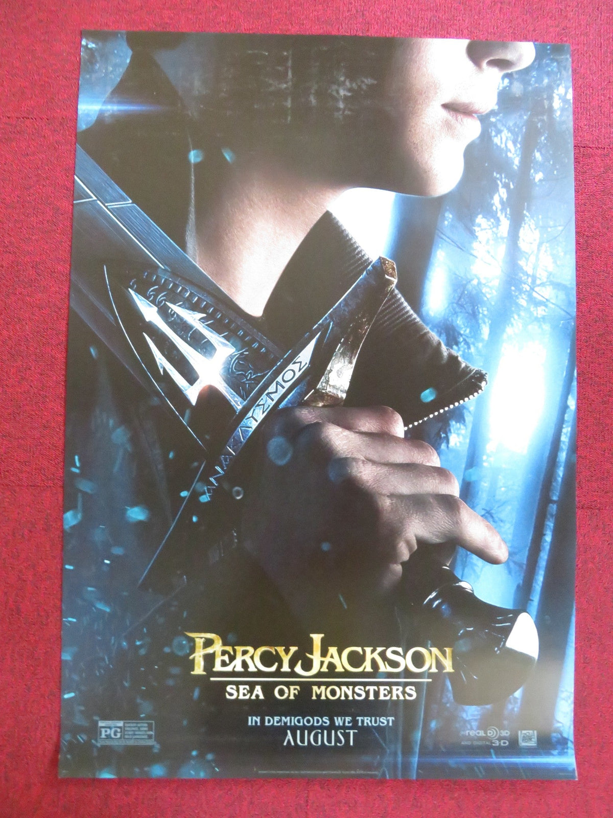 Thor Freudenthal film poster: Percy Jackson: Sea of Monsters