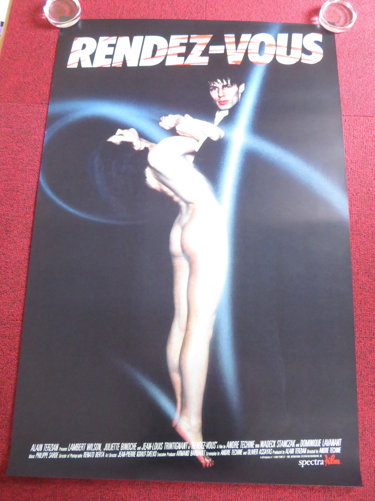 André Téchiné film poster: Rendez-vous