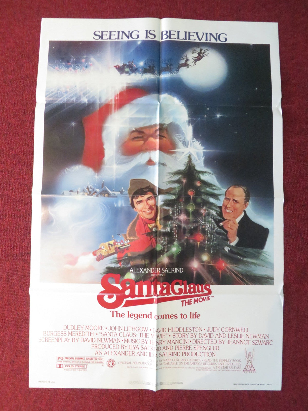 Jeannot Szwarc film poster: Santa Claus: The Movie