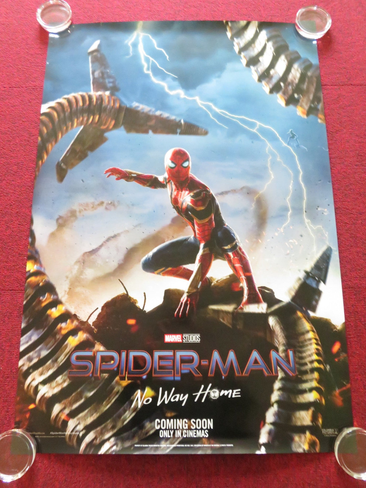 Jon Watts film poster: Spider-Man: No Way Home