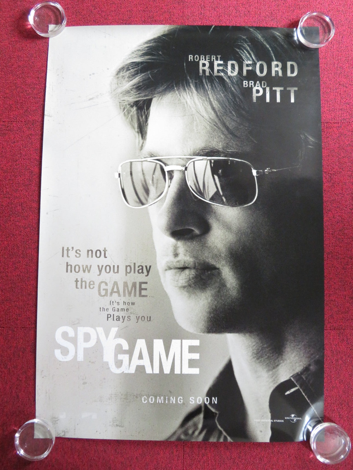 Tony Scott film poster: Spy Game