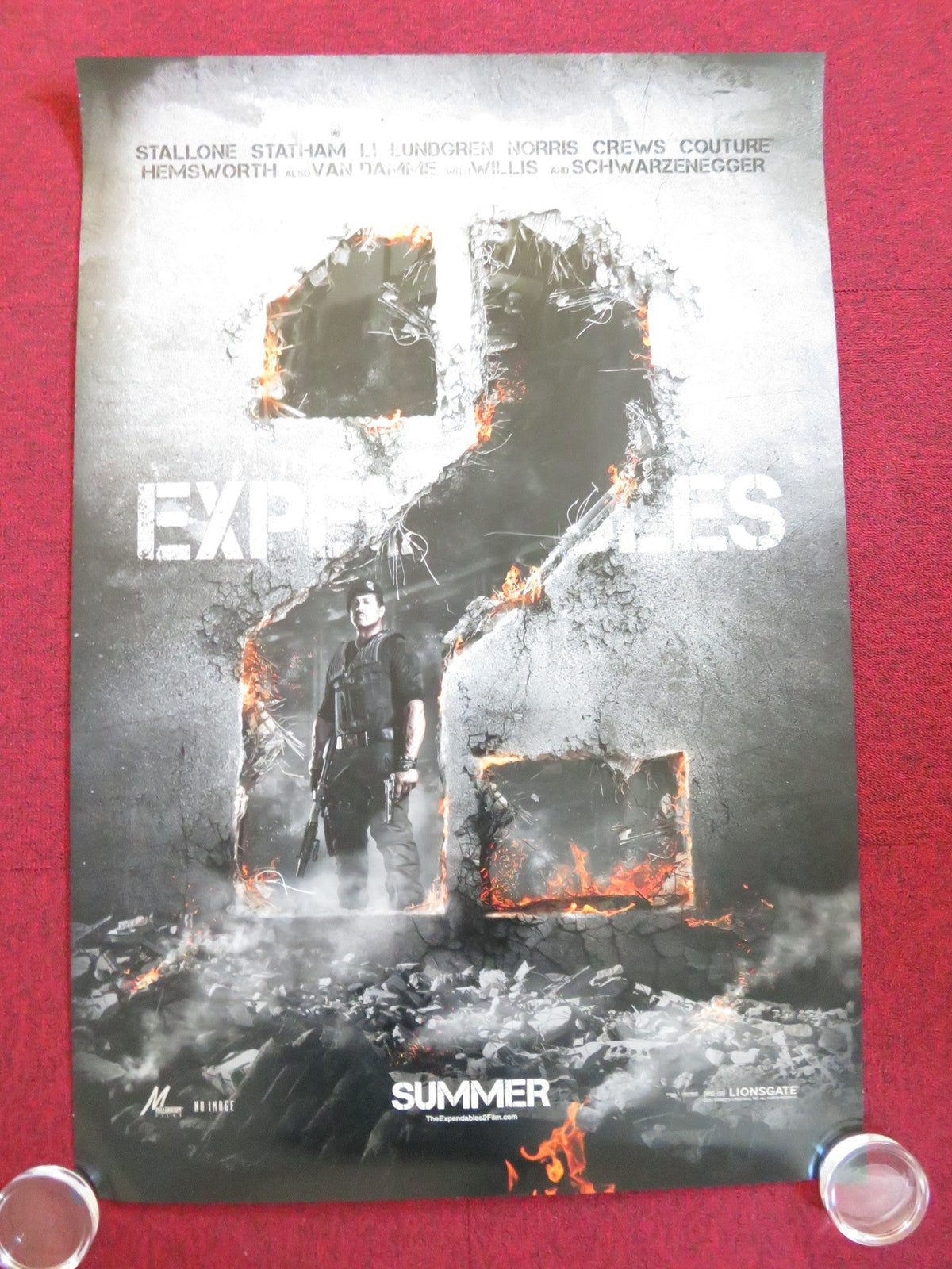 Simon West film poster: The Expendables 2