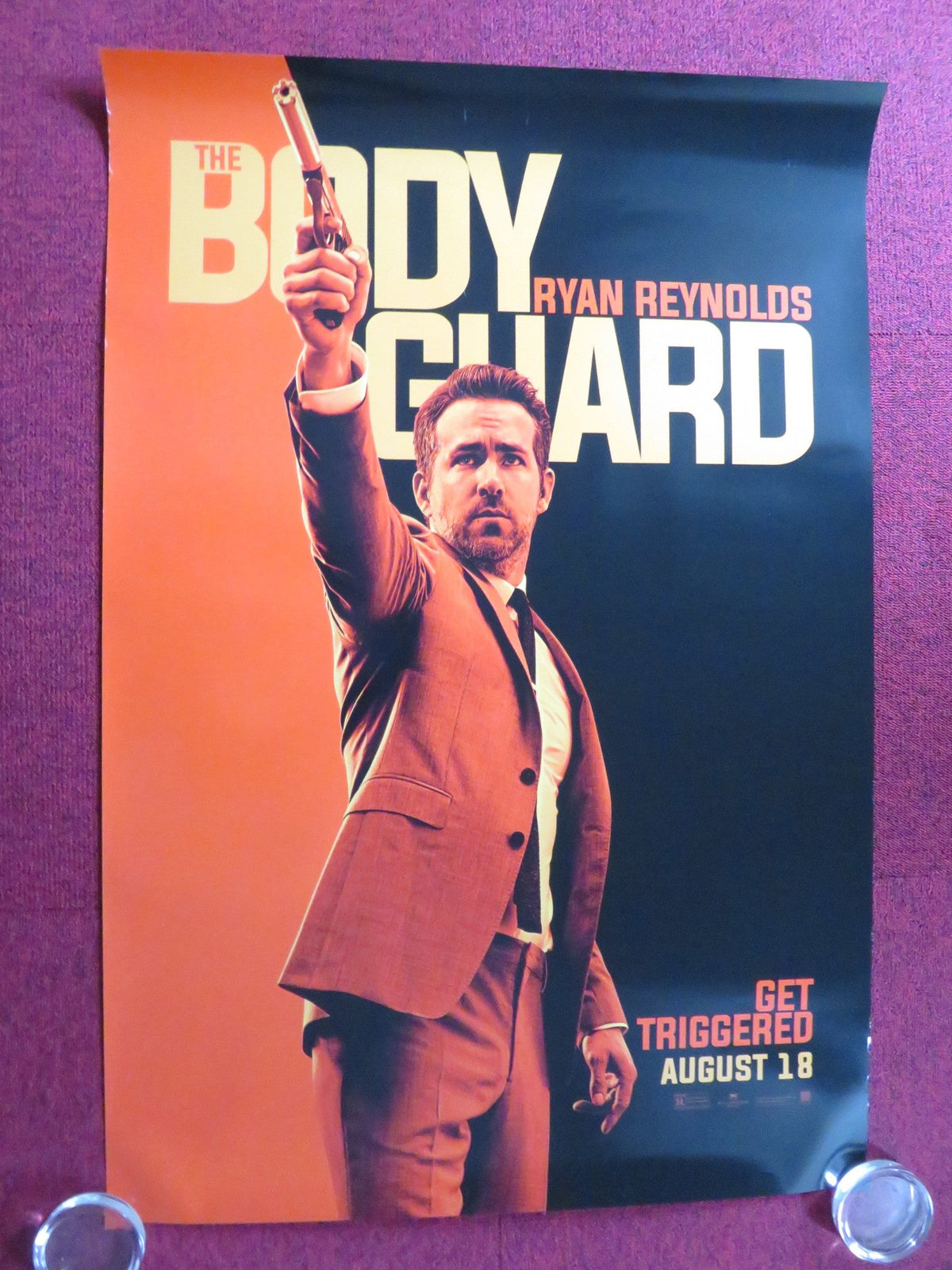 Patrick Hughes film poster: The Hitman's Bodyguard