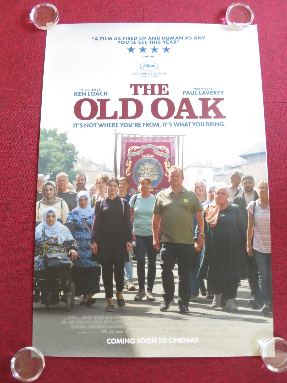 Ken Loach film poster: The Old Oak