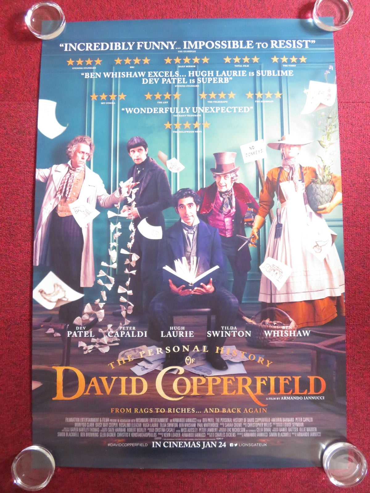 Armando Iannucci film poster: The Personal History of David Copperfield