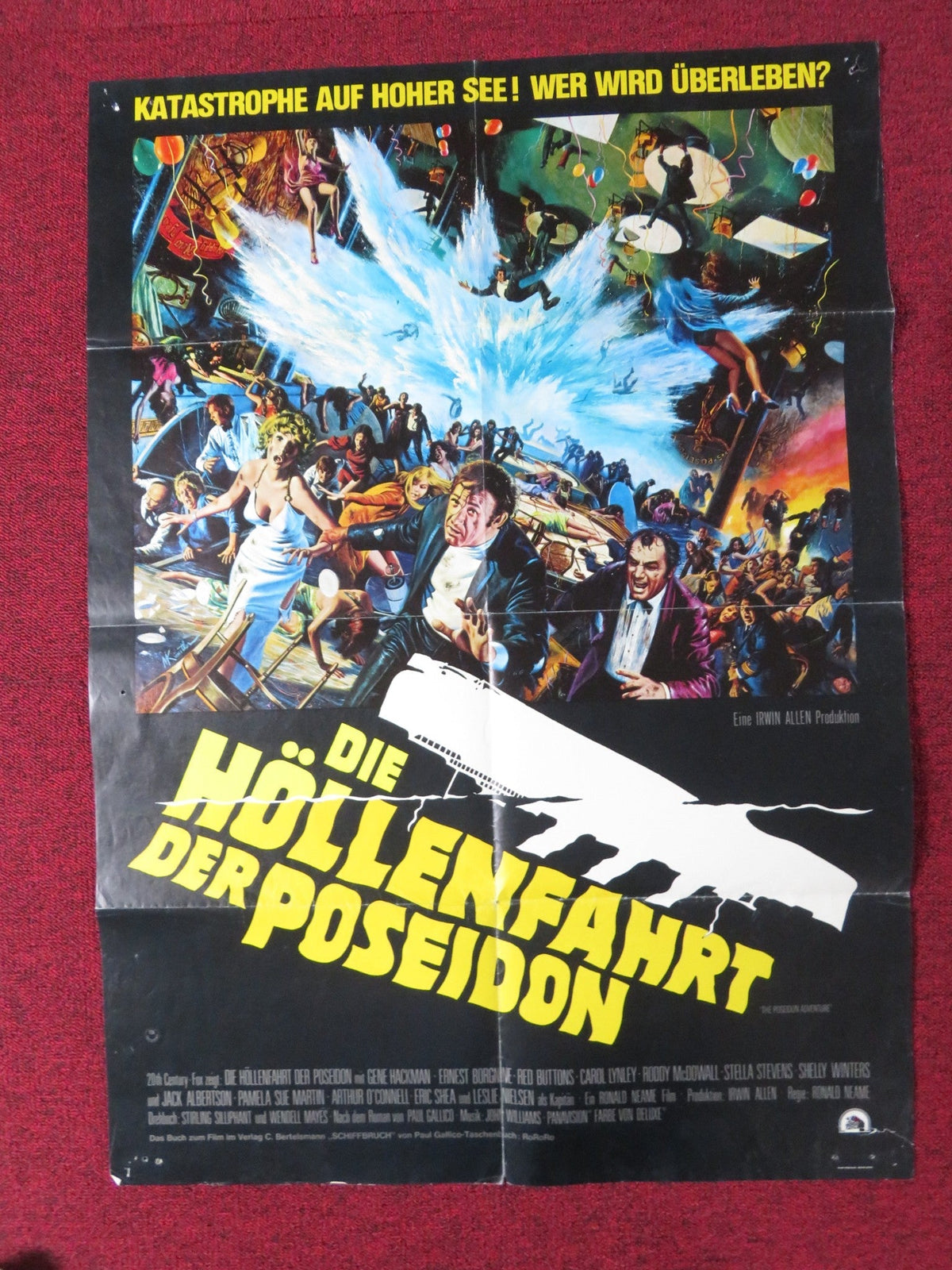 Ronald Neame film poster: The Poseidon Adventure