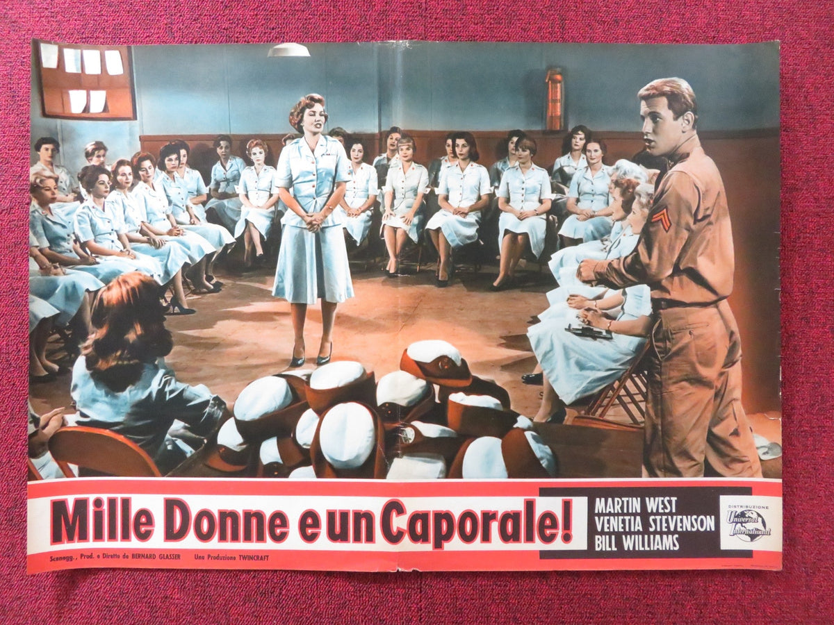 Bernard Glasser film poster: The Sergeant Was a Lady
