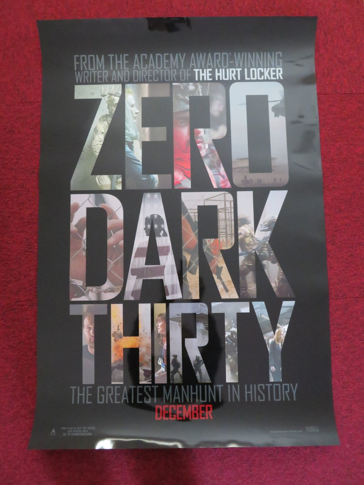 Kathryn Bigelow film poster: Zero Dark Thirty