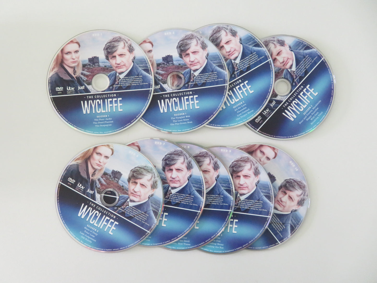 Wycliffe - The Collection Seasons 1-5 (DVD BoxSet) Jack Shepherd 1993 Region 2