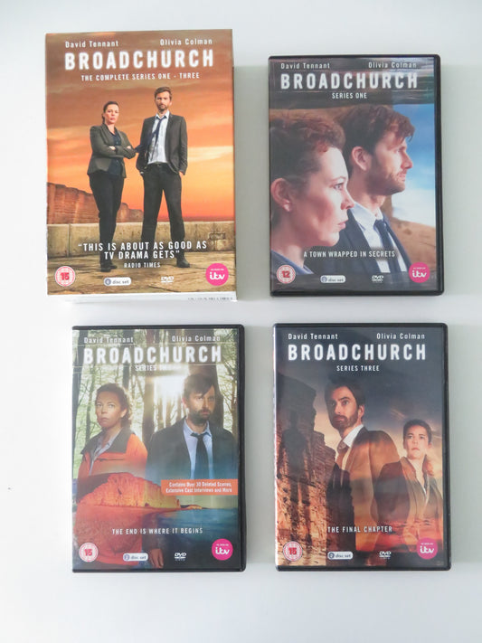 Broadchurch - The Complete Series 1-3 (DVD BoxSet) David Tennant 2013 Region 2