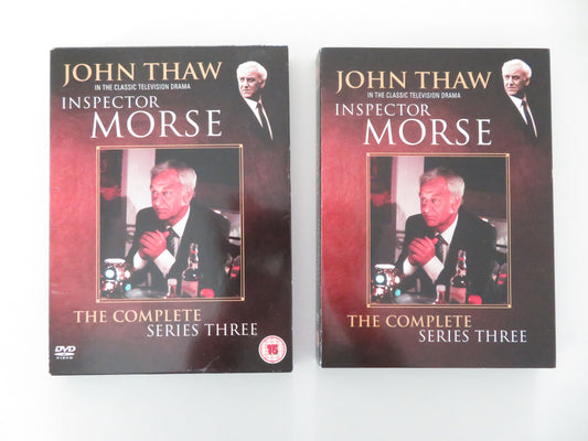 Inspector Morse The Complete Series Three (DVD BoxSet) John Thaw 1989 Region 2