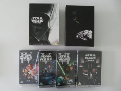 Star Wars Trilogy IV, V and VI (DVD BoxSet) Mark Hamill C. Fisher 2004 Region 2