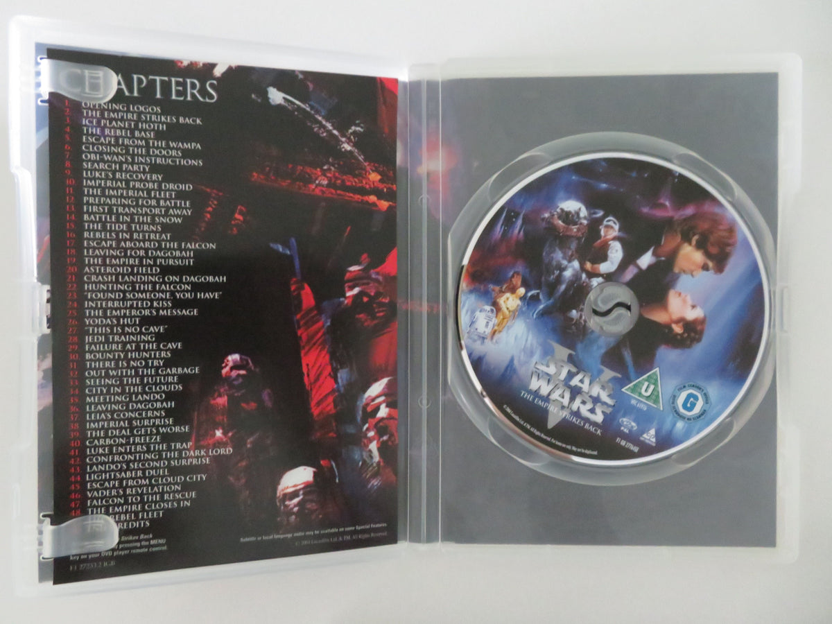 Star Wars Trilogy IV, V and VI (DVD BoxSet) Mark Hamill C. Fisher 2004 Region 2