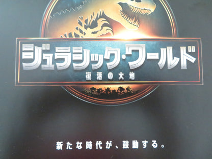 Jurassic World: Rebirth Japanese Chirashi (B5) Poster Johansson 2025