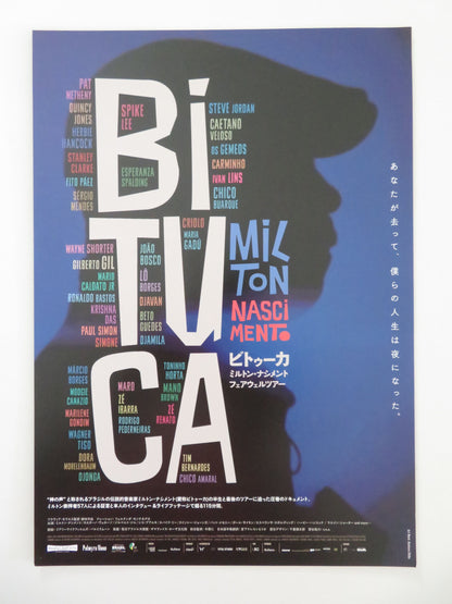 Milton Bituca Nascimento Japanese Chirashi (B5) Poster Nascimento 2025